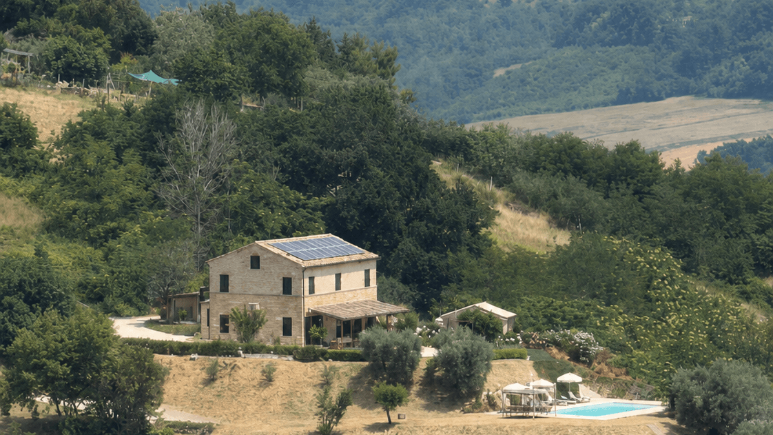 Casa Raffaela in Monte Giberto, Le Marche, Italie