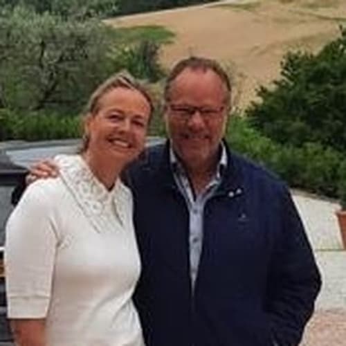 Wim and Anna-Paulien, owners of Casa Raffaela