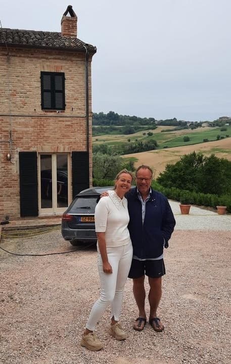 Anna-Paulien and Wim, owners of Casa Raffaela